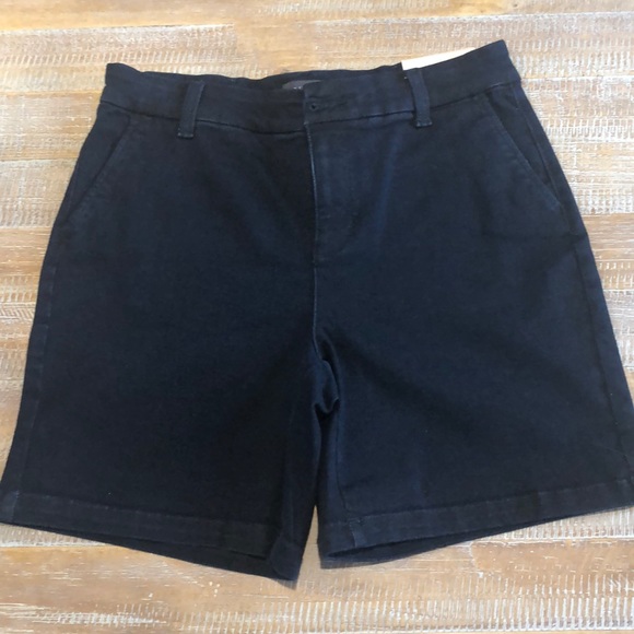 NYDJ Pants - NWOT NYDJ trouser shorts blue dark wash SZ 4